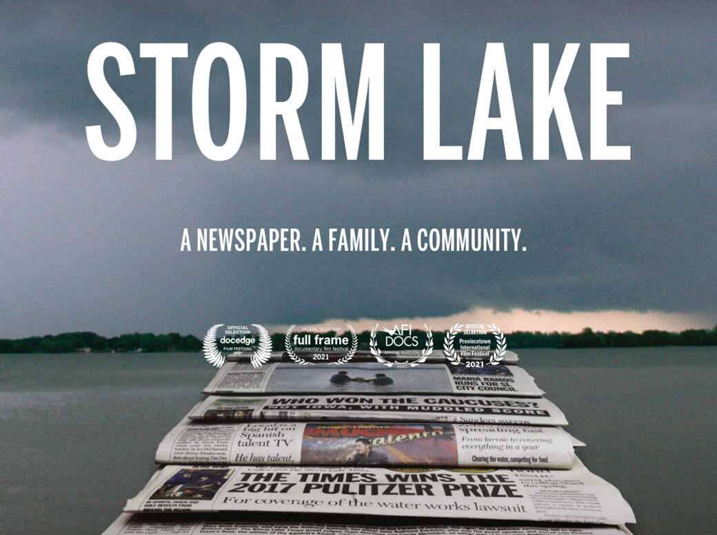 Documentary “Storm Lake,” will be screened on Thursday, Oct. 12, 7 p.m. at The Gamm Theatre, 1245 Jefferson Blvd., Warwick.
